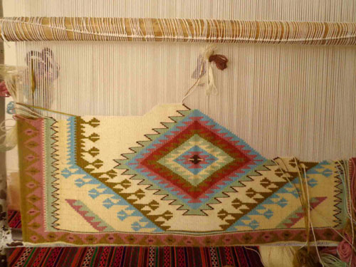 گلیم بافی- صنایع دستی ایران