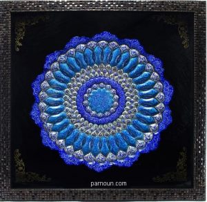 میناکاری برجسته